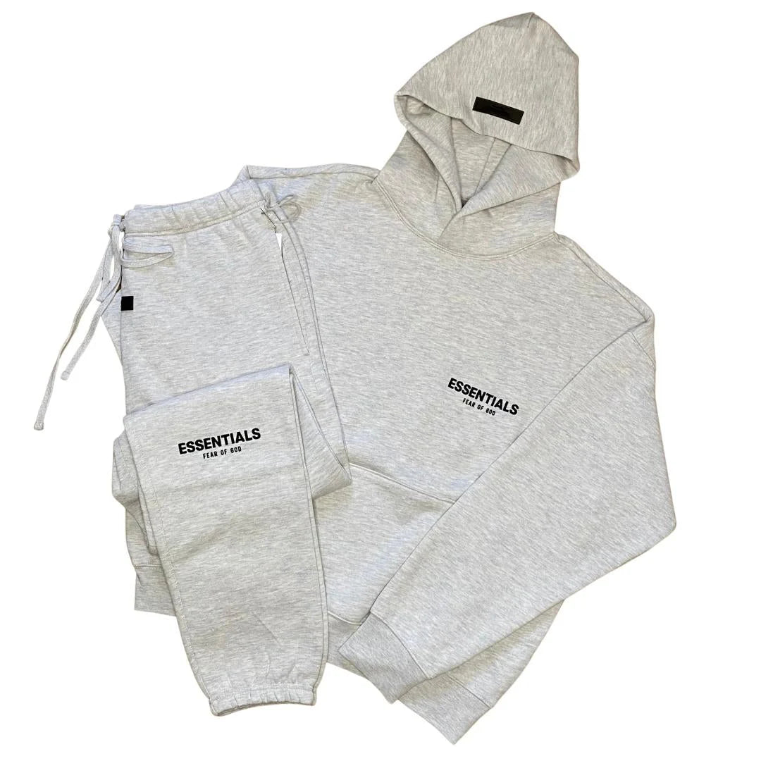 Essentials black/grey tracksuit